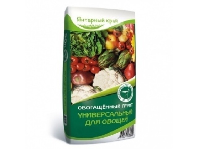 Почвогрунт Нестеровская Универсальный для овощей 20 л. 